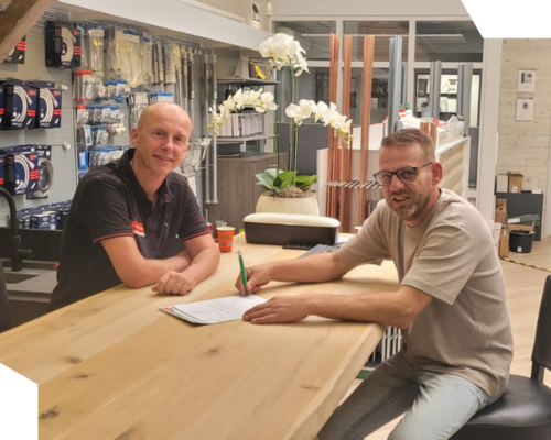 Duurzaam douchen bij Merwede/Multiplaat!