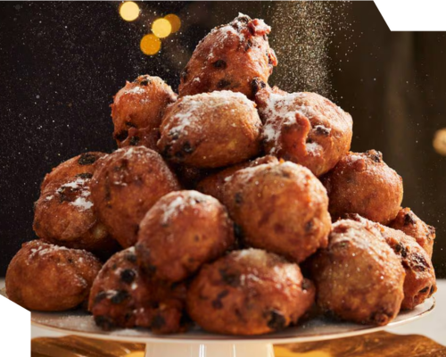 Verkoop oliebollen van Van der Grijn weer een succes!